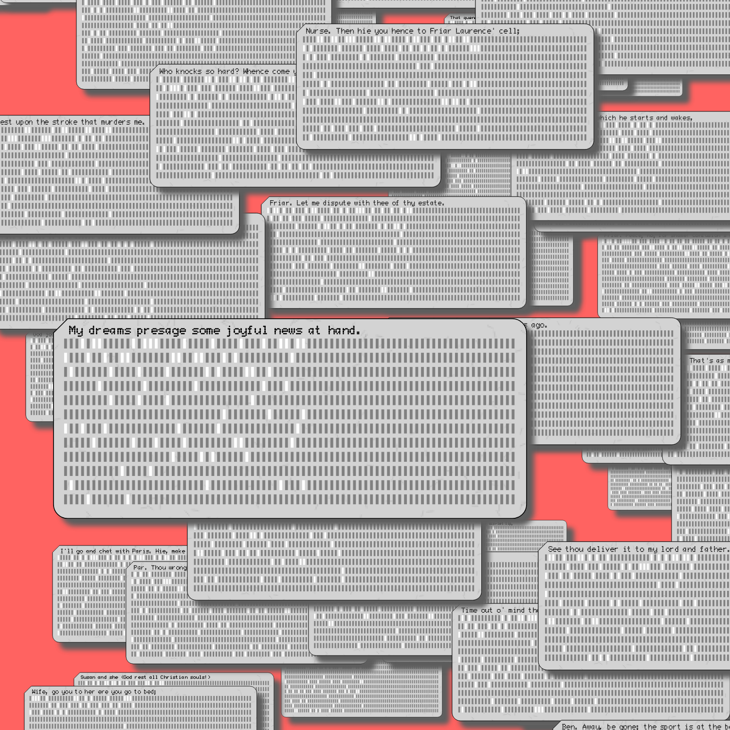 Romeo and Juliet on Punched Cards (Free) #23 static token preview