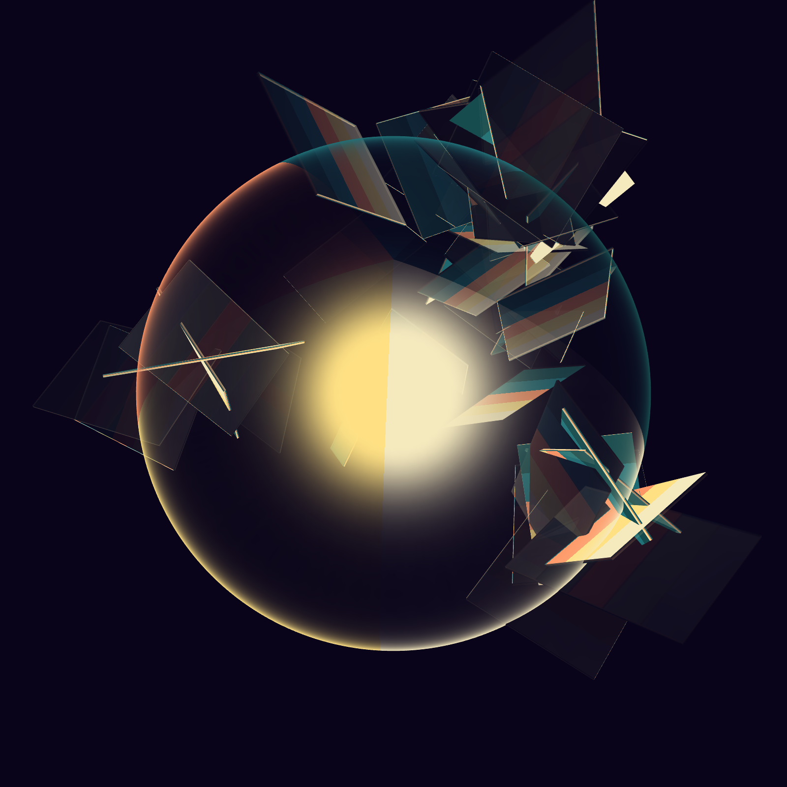 Composition with Sphere #21 static token preview