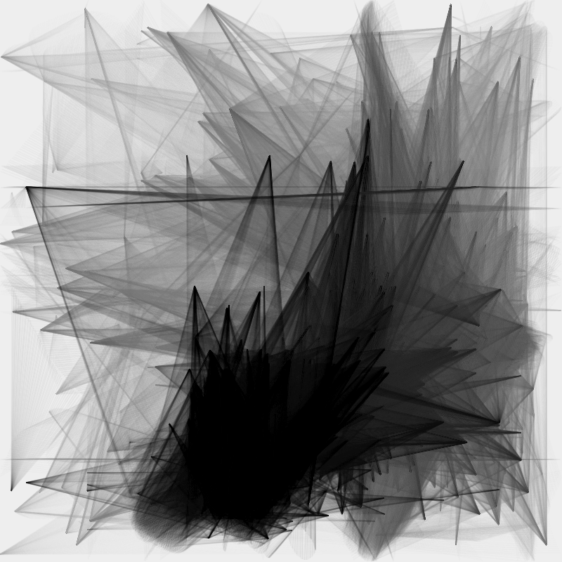 Etched Murmurations #5 static token preview