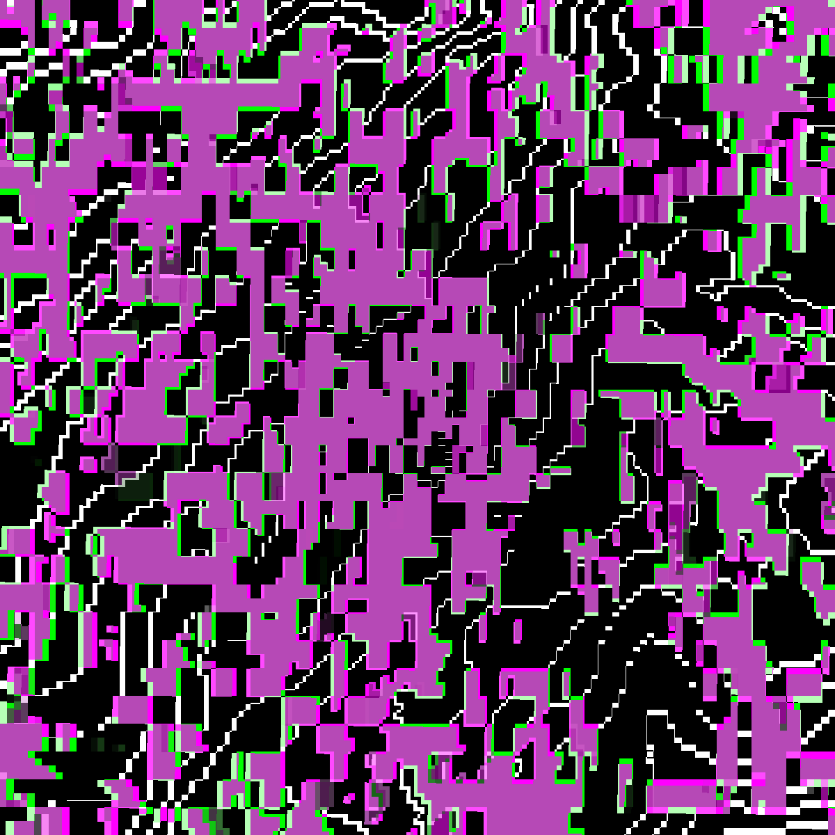 Pixel Topography #4 static token preview