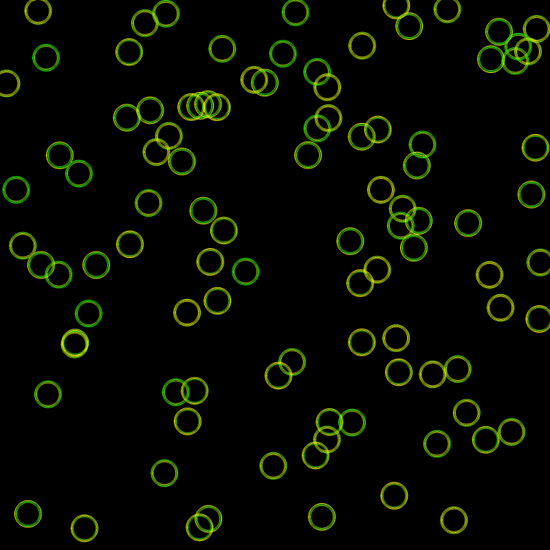 Bouncing circles #4 static token preview