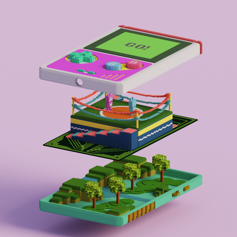 Gameboy Component #4 static token preview