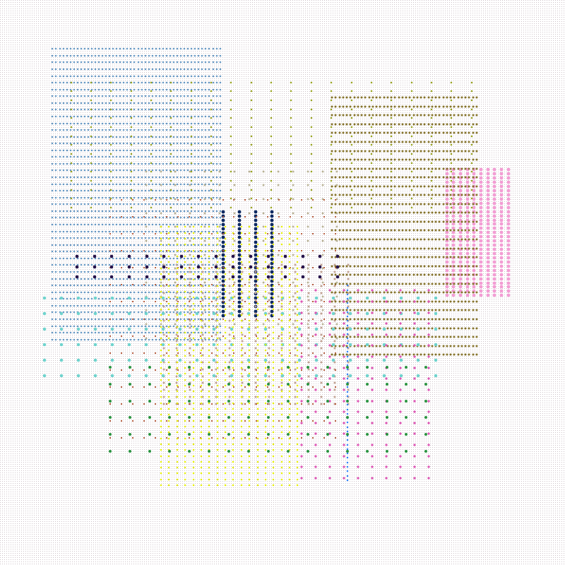 pointillist patchwork #5 static token preview
