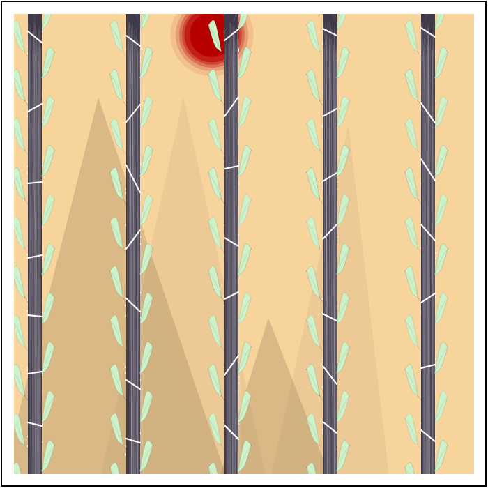 Bamboo in Wind #12 static token preview
