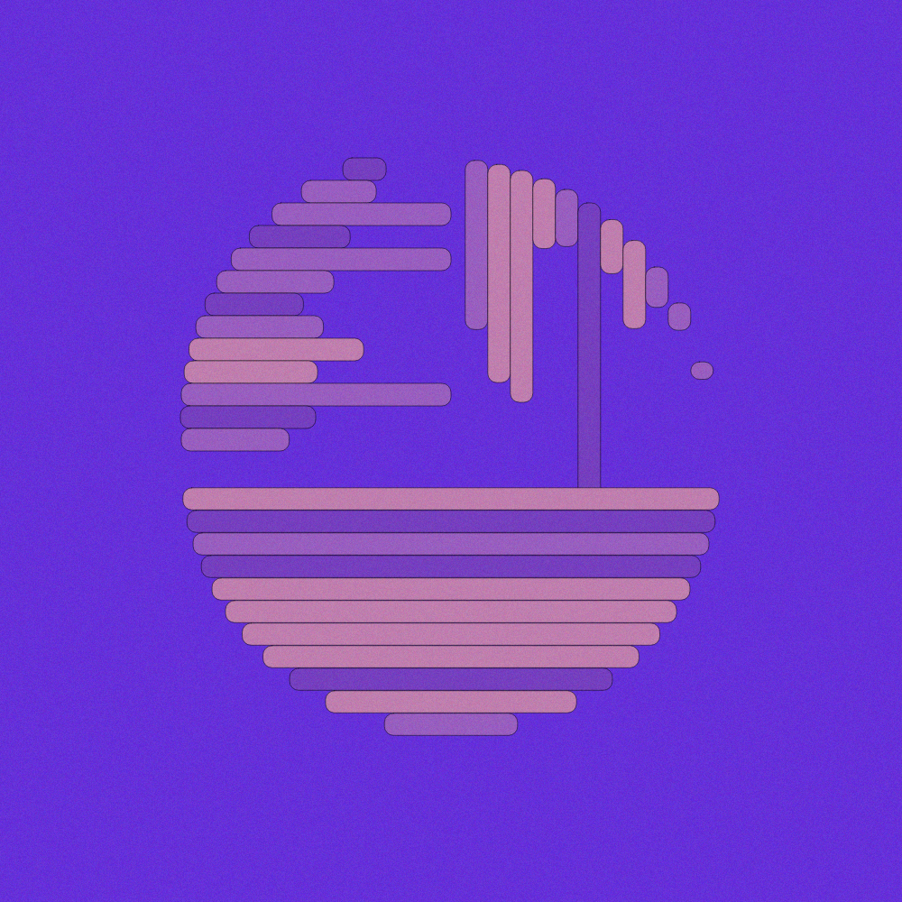 Stripes in Circle #8 static token preview