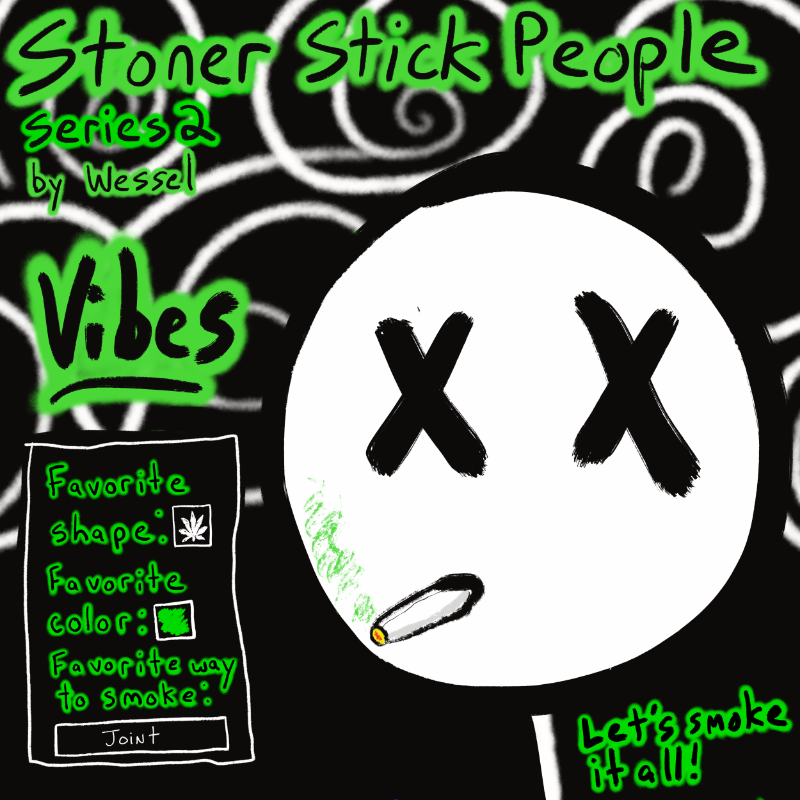 Stoner Stick People Series 2 #22 static token preview