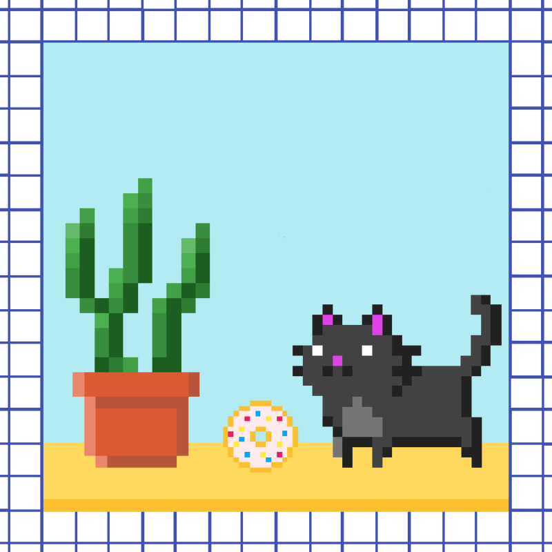 Pixel Still Life #1 static token preview