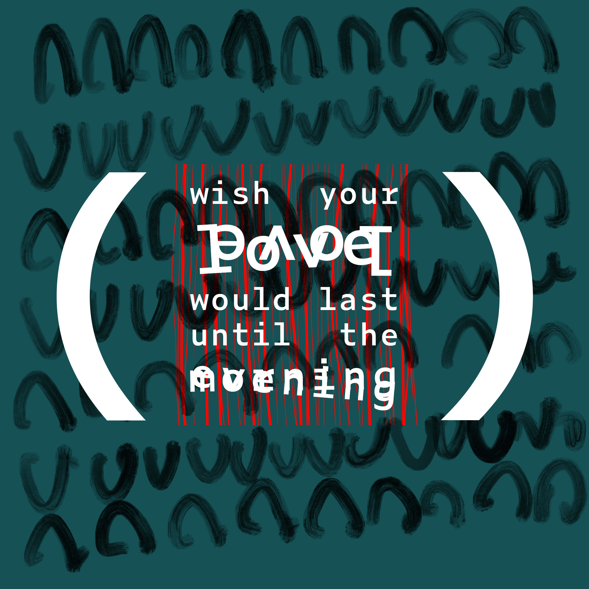 Letters to young poets #392 static token preview