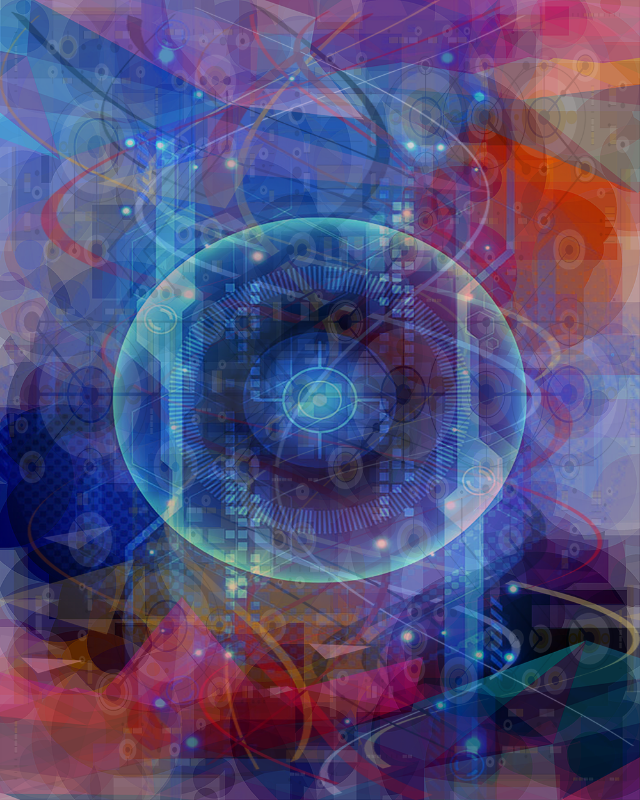 Geometric World #13 static token preview