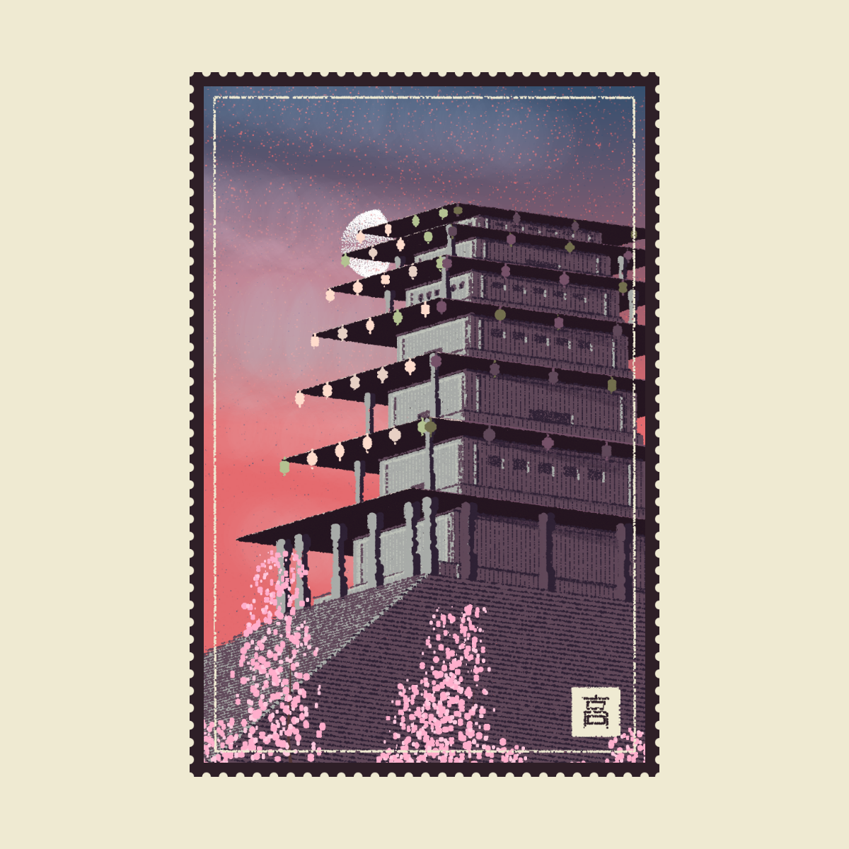 ABANDONED TEMPLE 廃寺 #4 static token preview