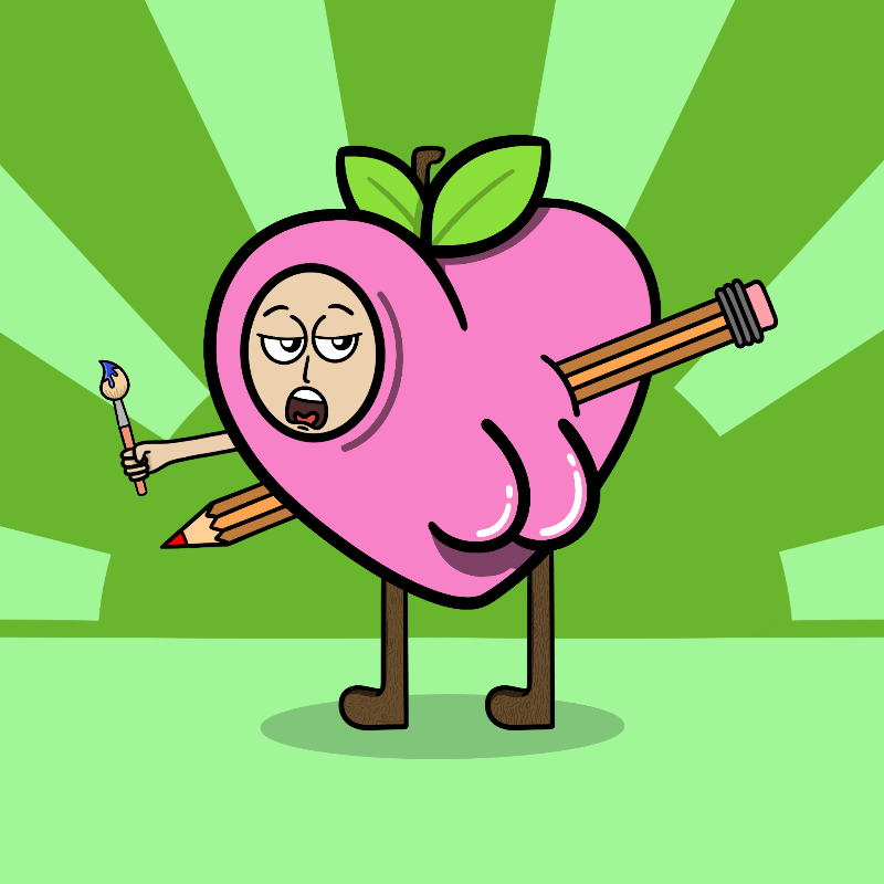 Dat Ass Peach #2 static token preview