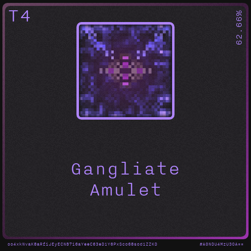 Gear for your quests - Amulet #17 static token preview