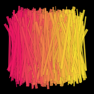 1000 moving rectangles. project preview