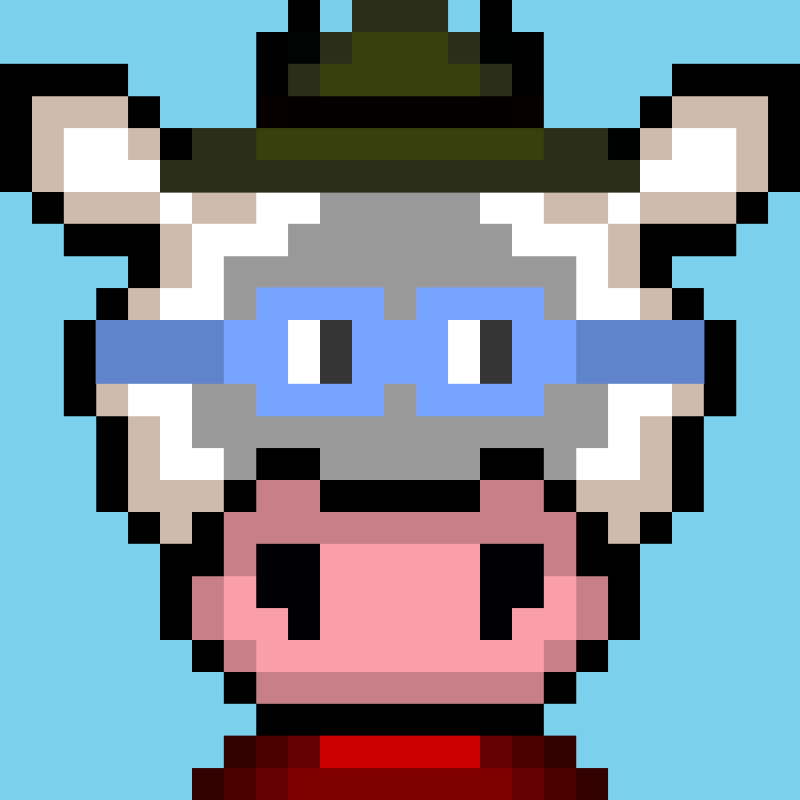 Morixels Cows #23 static token preview