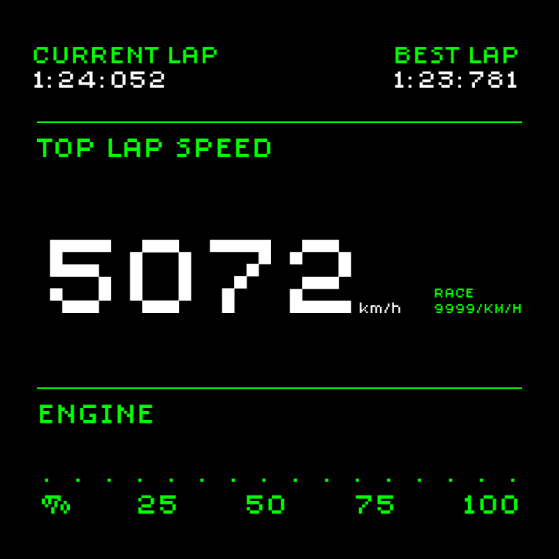 F-1RacingTez #85 static token preview
