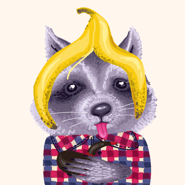 Cool Raccoon Collection #36 static token preview