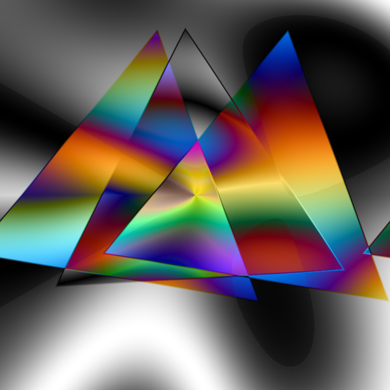 Triangle Mirrors #2 static token preview