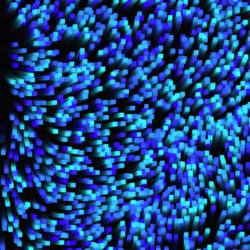 Tomography of AI #8 static token preview