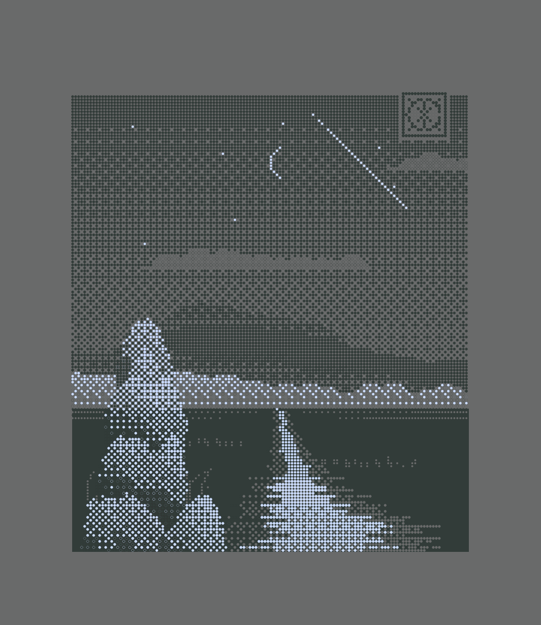 Dithered Nostalgia #3 static token preview