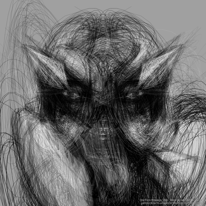 One Tezo Drawings_286+ #9 static token preview