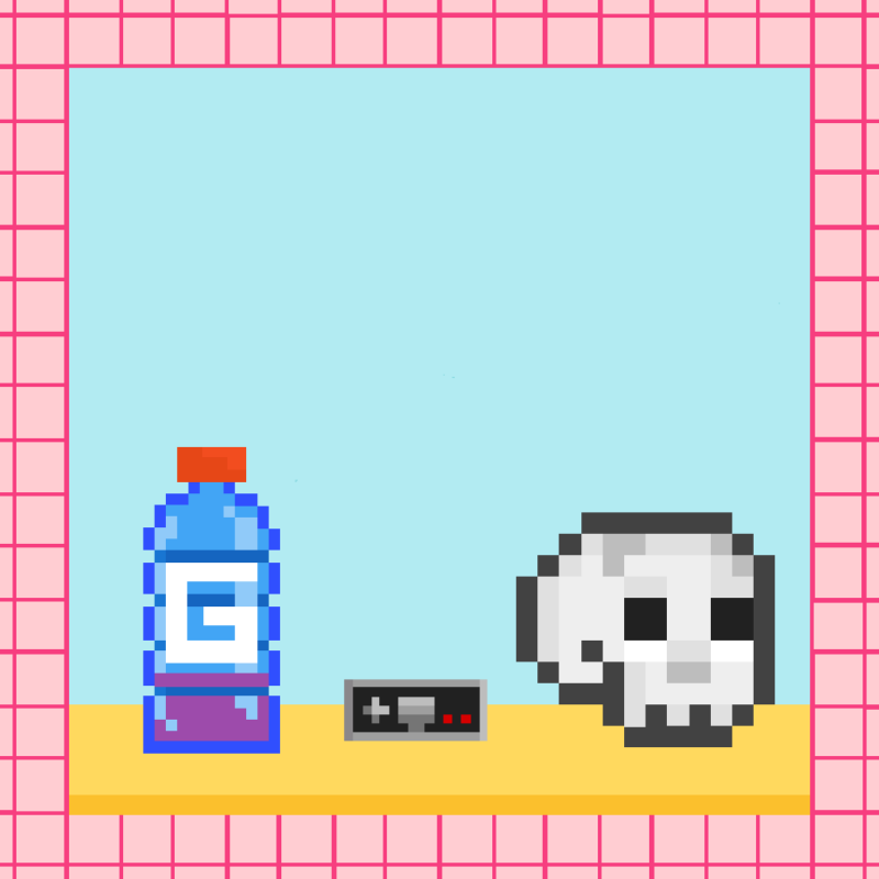 Pixel Still Life #9 static token preview