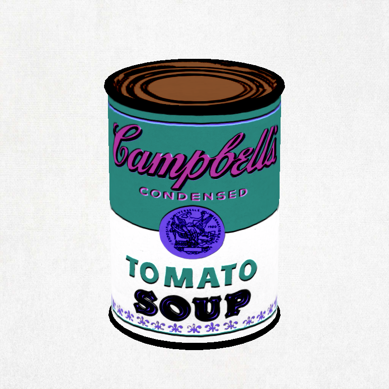 500 and 32 Campbell's Soup Cans #2 static token preview