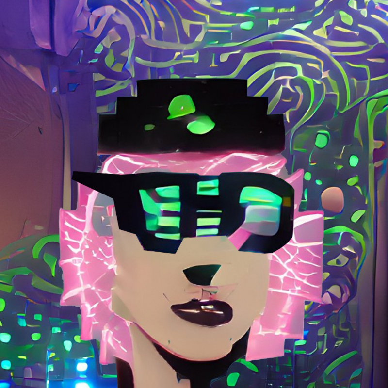 Female hack squad #46 static token preview