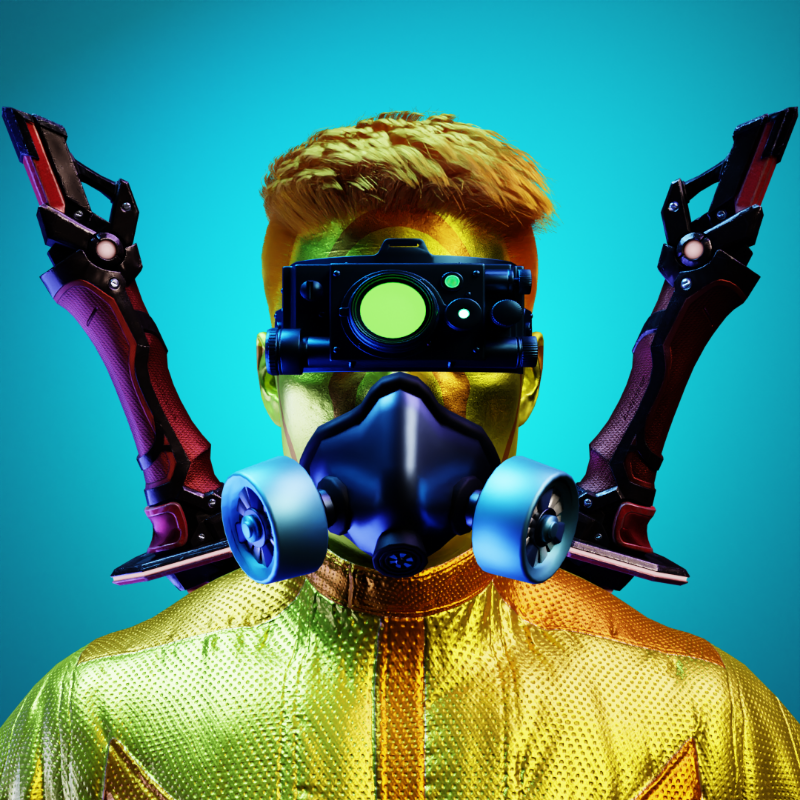 Meta-Human #01 Laxo #8 static token preview
