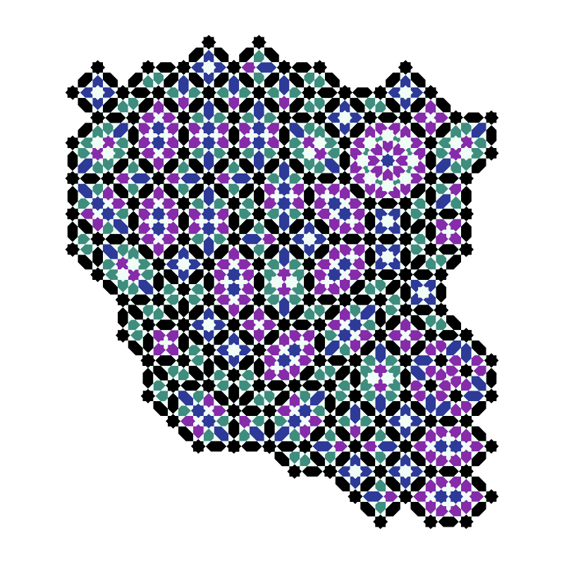 Generative Zellij #15 static token preview