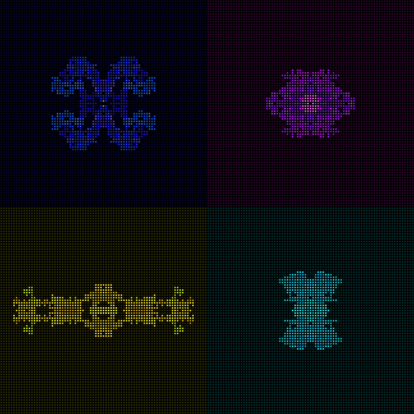 Dither Creatures 2x2 #6 static token preview