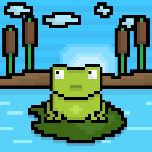 Pixel Frogs #11 static token preview