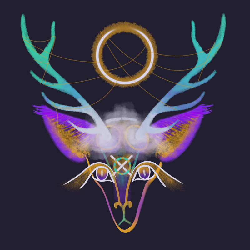 Horned beasts #11 static token preview