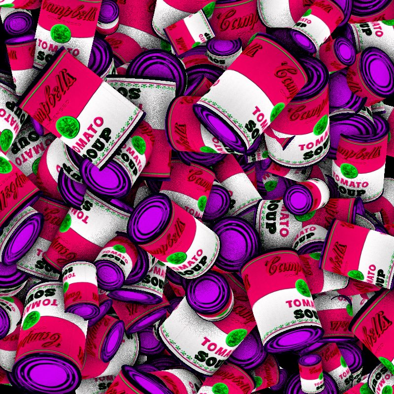 Campbell's Soup Cans - Cluster #4 static token preview