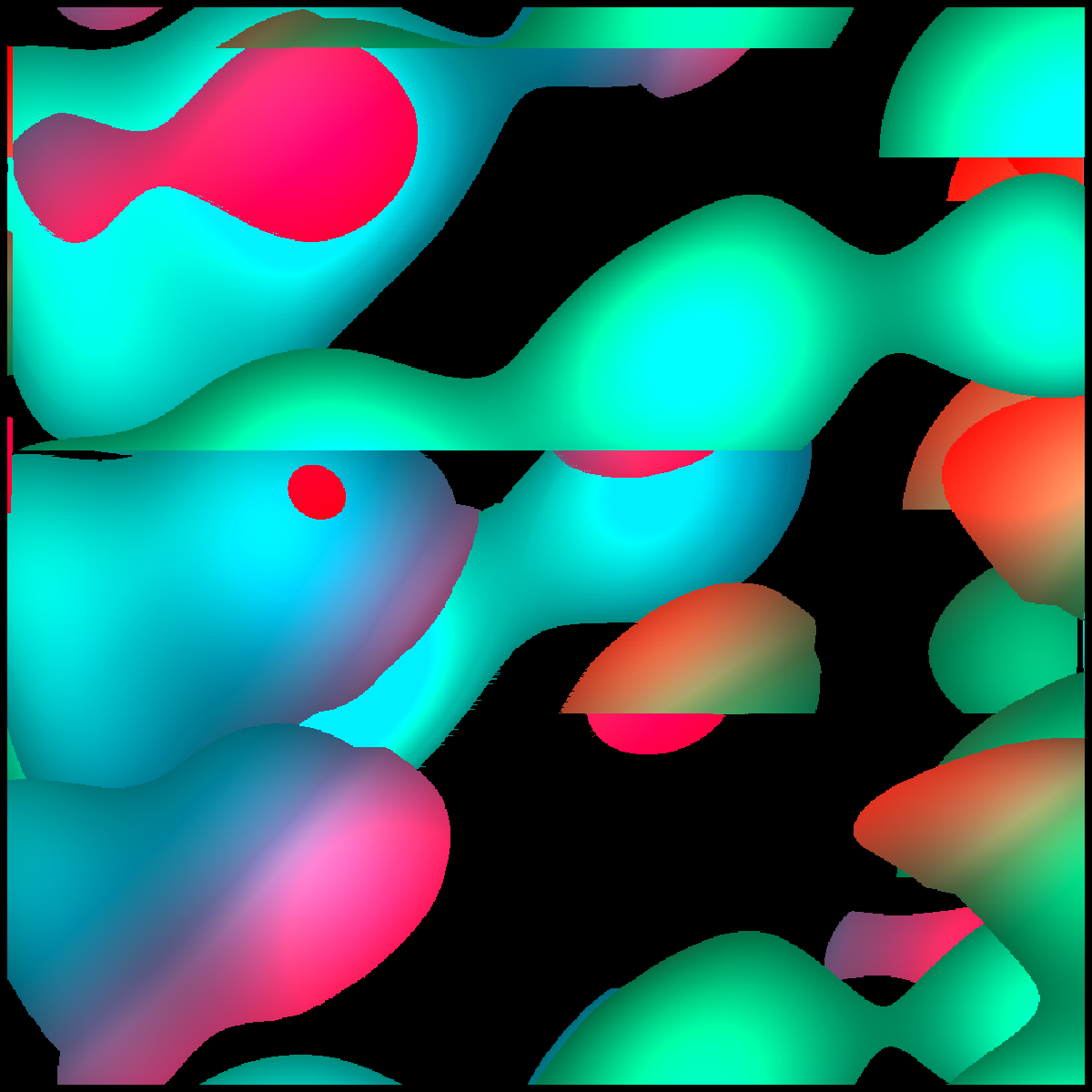 Pixel Sorting Flow #19 static token preview