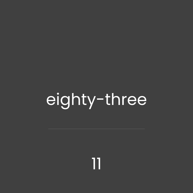 aoon - alphabetical order of numbers #11 static token preview