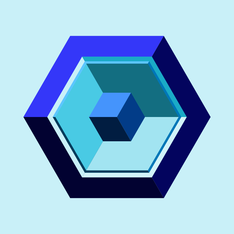 Hexagones - Art for Bots #3 static token preview