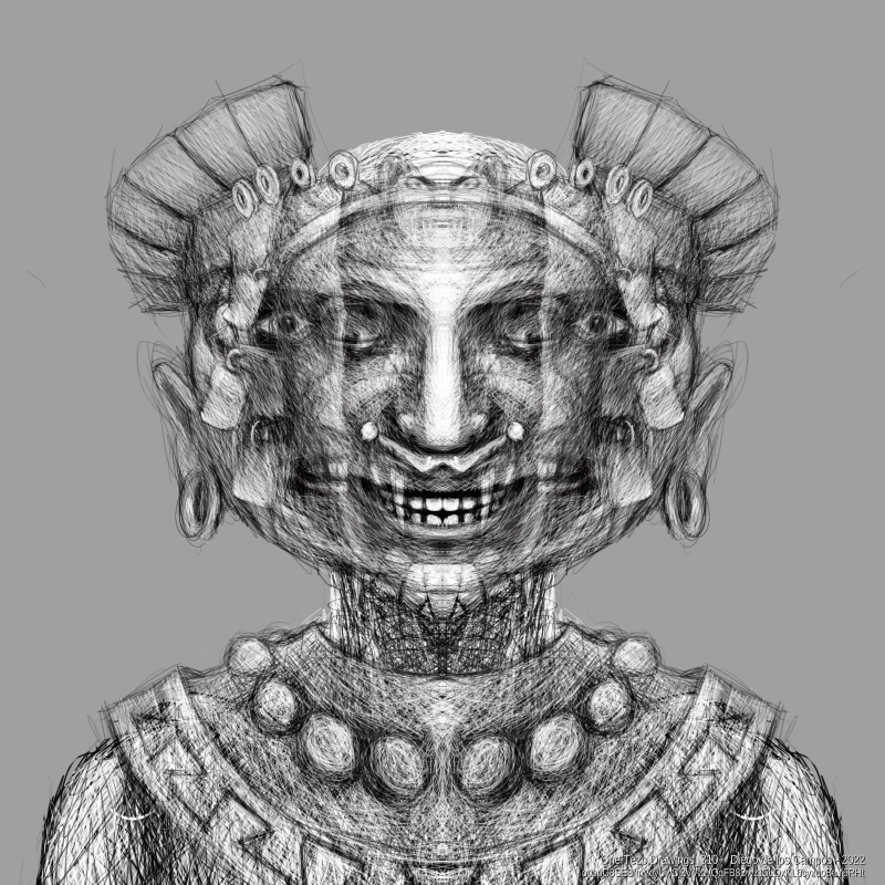 One Tezo Drawings_310+ #14 static token preview