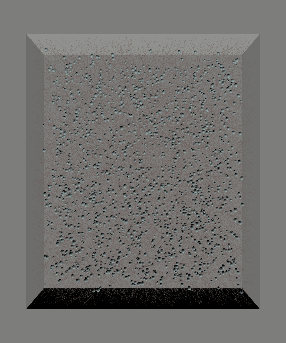 Generative art simulator #23 static token preview