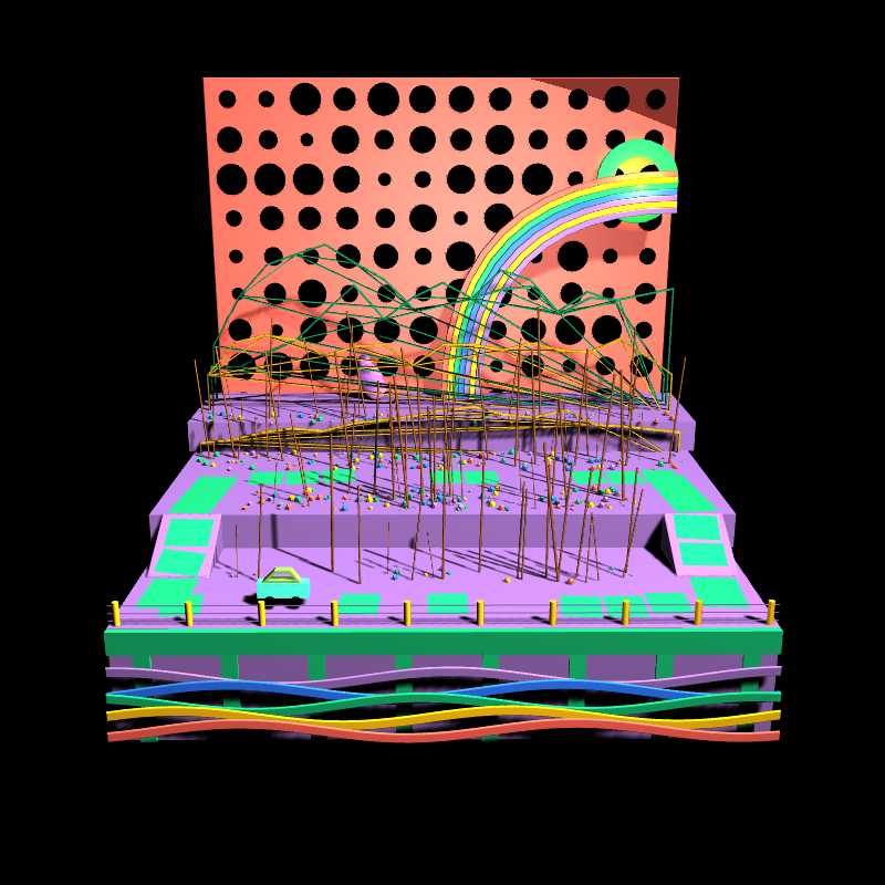 Paper Art 3D #142 static token preview