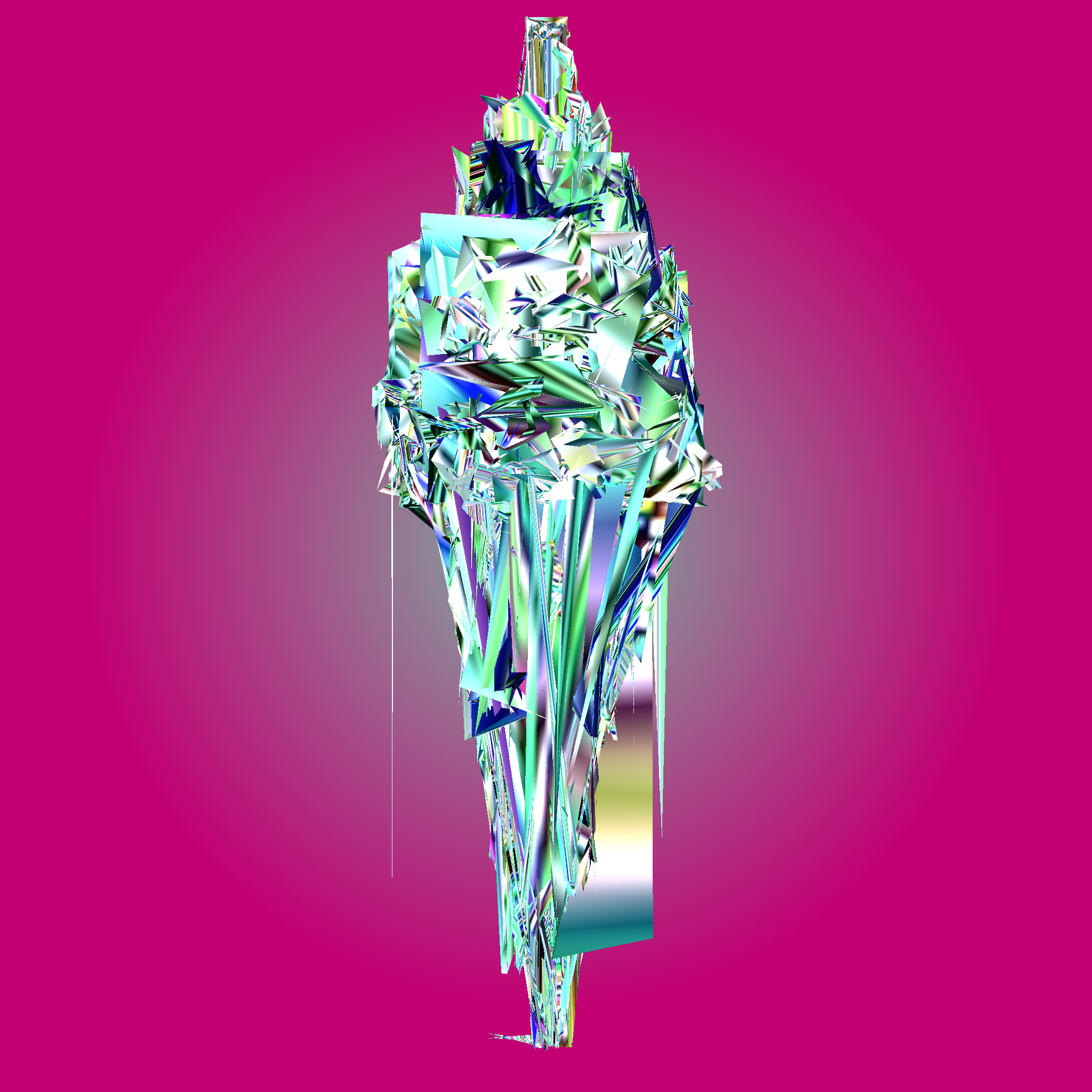 Genuary 3 🍦 Glitch Art #12 static token preview