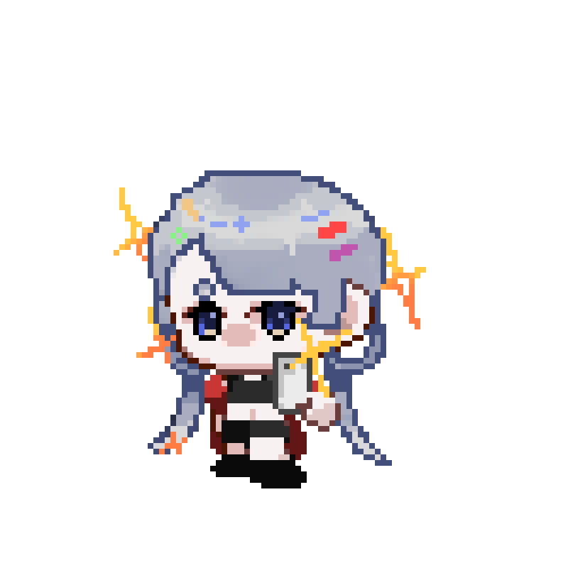 Pixel doll #4 static token preview
