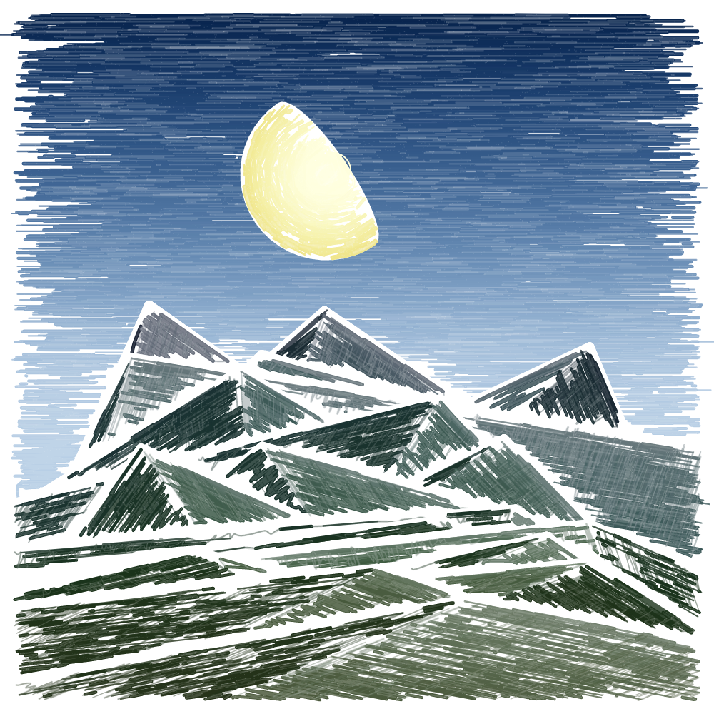 Mount Doodle #5 static token preview