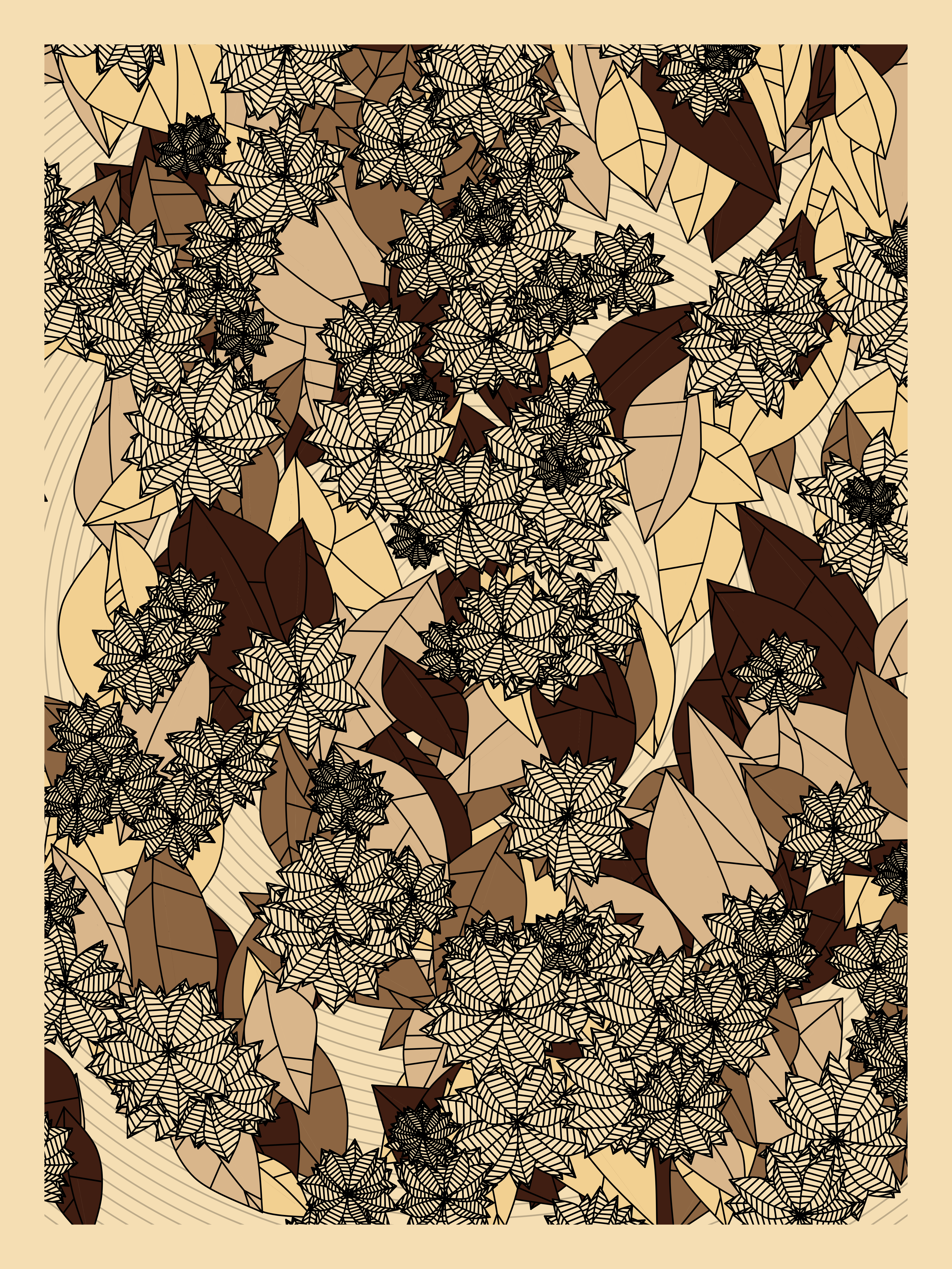 Fleurs dans le vent #1 static token preview