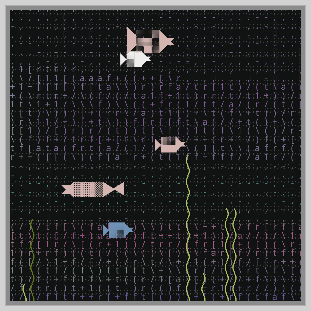 Ascii Quarium #14 static token preview