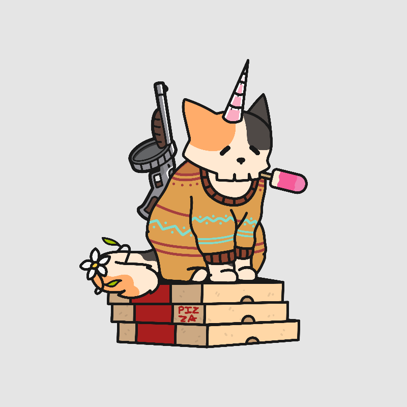 DOOMKATS #15 static token preview