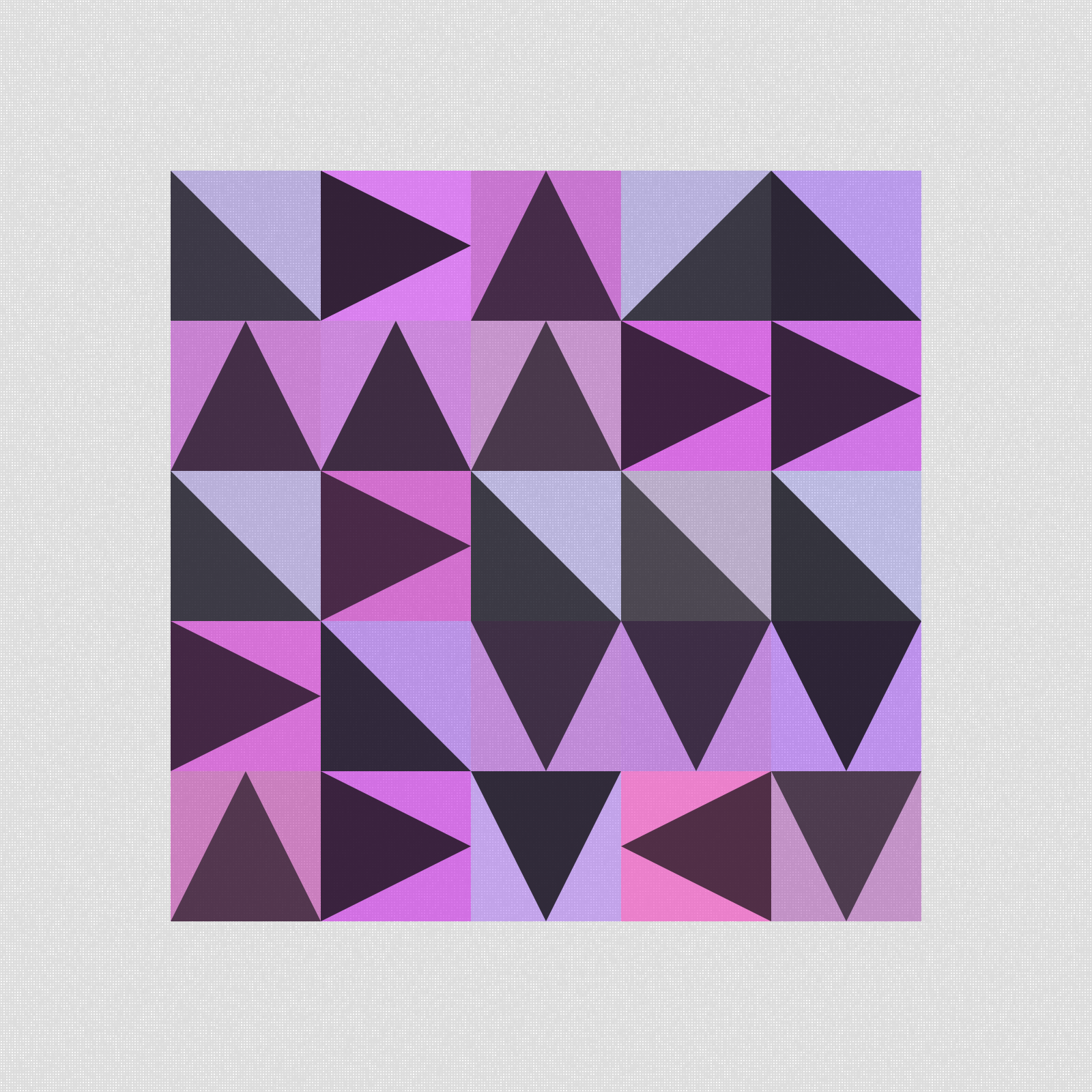 Triangle Pattern #6 static token preview