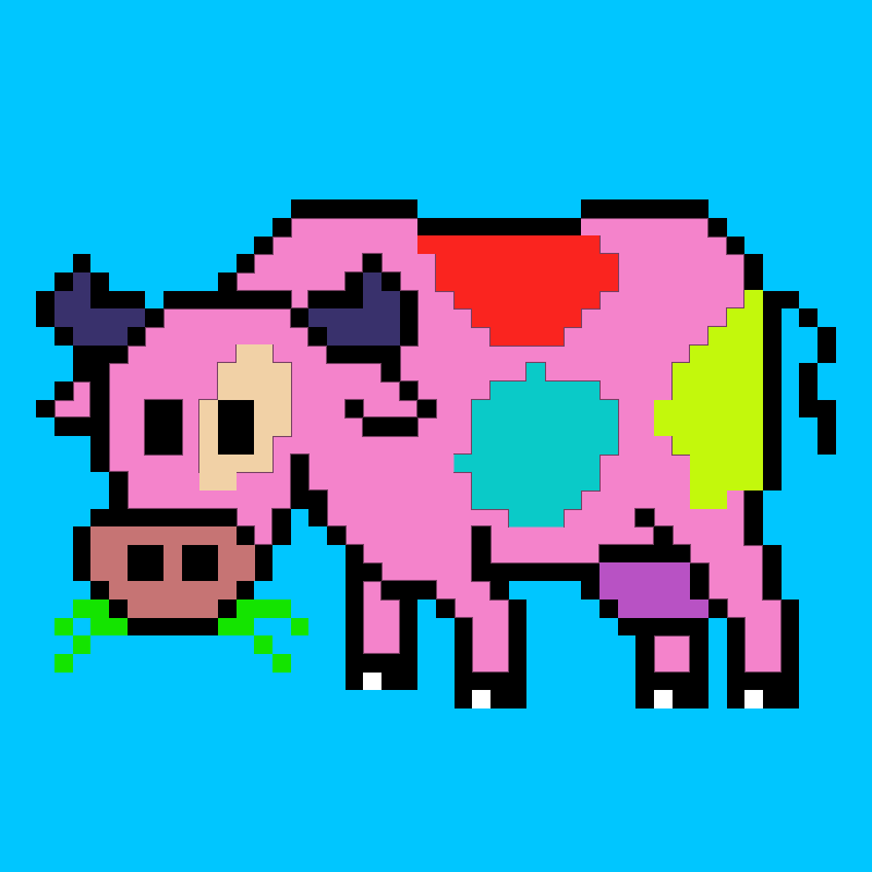 CryptoCows #21 static token preview