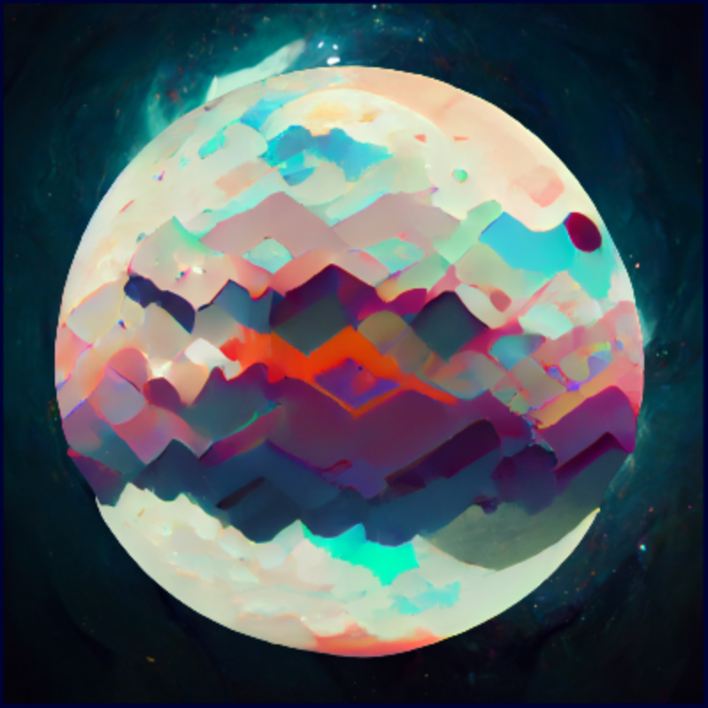 Moon Study #16 static token preview
