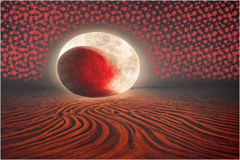 (Red) Moon #10 static token preview