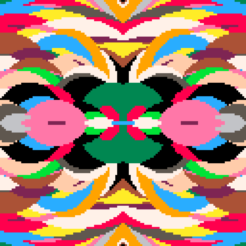 Rapid Psychedelic Inkblot Test Generator #15 static token preview